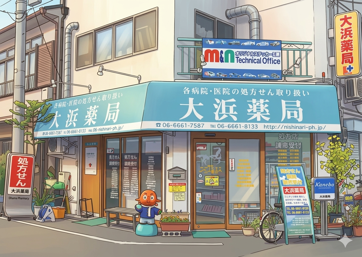 大浜薬局,大阪府,大阪市,西成区,天神ノ森,調剤薬局,処方せん,漢方,健康相談,生活習慣病 大浜薬局,大阪府,大阪市,西成区,天神ノ森,調剤薬局,処方せん,漢方,健康相談,生活習慣病